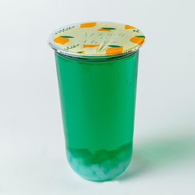 Bubble tea Лайм, личи, мята в БАБЛ ТИ Bubble tea - Бабл джус по цене 400 ₽