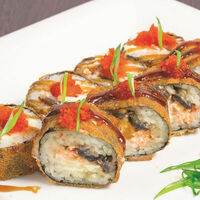 Темпура-ролл Унаги фурай маки в Луиджи & Тосё