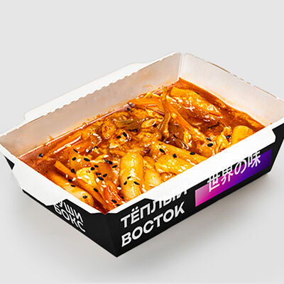 Токпокки с курицей и сыром в СУШИБОКС по цене 613 ₽