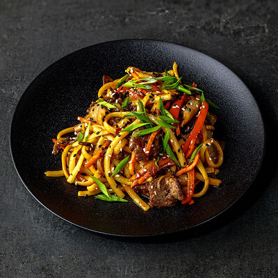 Удон с кимчи и говядиной в I am PHO по цене 800 ₽