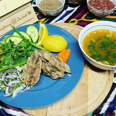 Шурпа с бараниной в Самарканд халял по цене 360 ₽