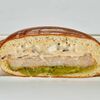 Юфо-бургер с котлетой из креветок и соусом гуакамоле в OmNomNom по цене 630