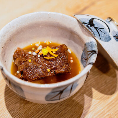 Говяжья щечка в Kappou Hiroki Arakawa по цене 1600 ₽