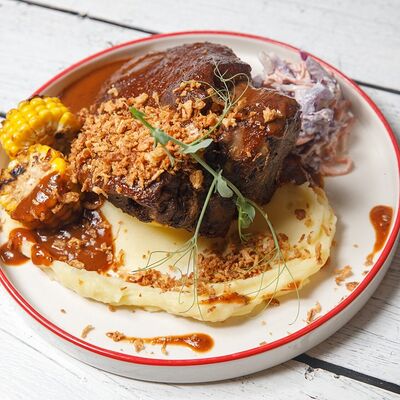 Стейк из рульки в Овертайм по цене 1450 ₽