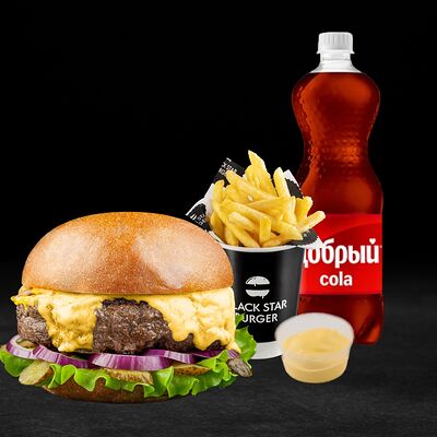 Комбо Краш! в Black Star Burger по цене 1278 ₽