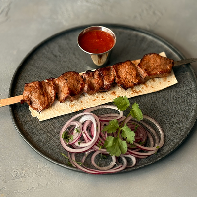 Шашлык из мраморной говядины в Чайхана Баранжар по цене 1355 ₽