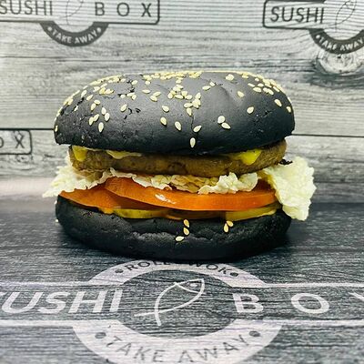 Бургер Черный большой в SUSHIBOX по цене 274