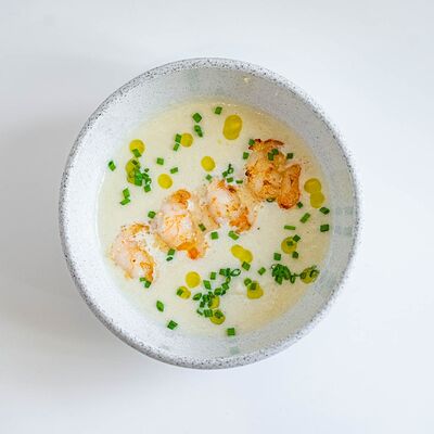 Крем-суп с креветками в Coffee Dream по цене 490 ₽