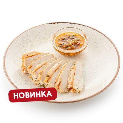 Запечённая куриная грудка в Шоколадница по цене 370 ₽