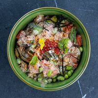 Поке с гребешком в Панда