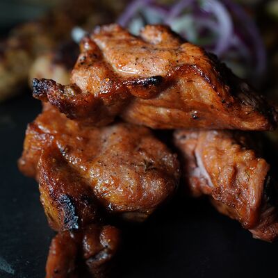 Шашлык из свиной шеи в Рандеву по цене 640 ₽