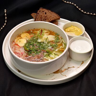 Окрошка на минералке в Правда по цене 490 ₽