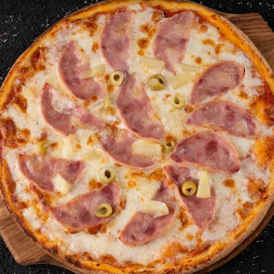 Пицца Гавайская с ветчиной в Tokio35 по цене 730 ₽