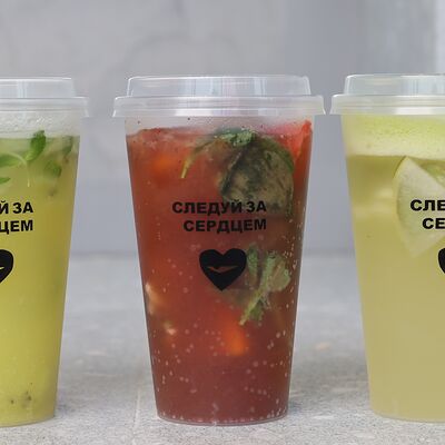 Лимонад Клубника-базилик в Sweetheart по цене 385 ₽