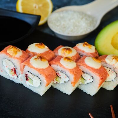 Запеченная филадельфия в Тайфун по цене 449