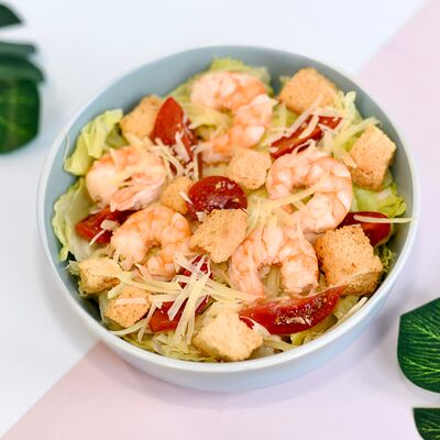 Цезарь боул с креветками в Pokemania по цене 979 ₽