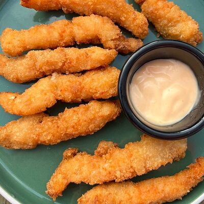 Креветки темпура с соусом чин сув Суши-бар Якудза по цене 920 ₽