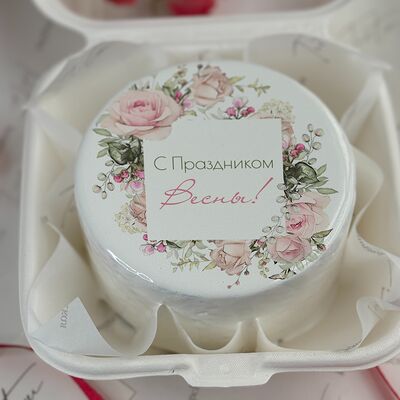 Бенто-торт Весенний на 8 марта в Tort4u по цене 1590 ₽