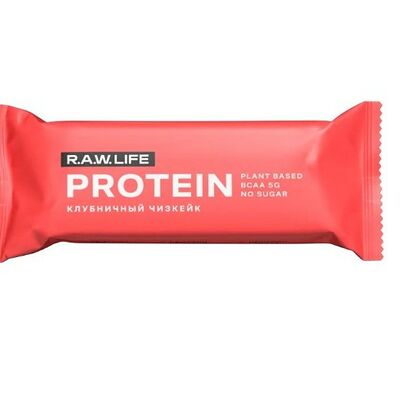 Батончик Rawlife Protein Клубничный чизкейк в Кофенгаген по цене 250 ₽