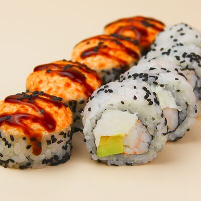 Эби-минамото в Суши Сэгун и роллы по цене 749 ₽