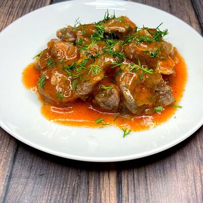 Гуляш из говядиныв Кафе Семейное по цене 250 ₽