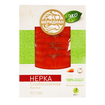 Нерка Меридиан слабосоленая в Азбука Вкуса Экспресс Меню по цене 342 ₽