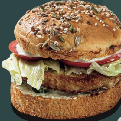 Бургер куриный с халапеньо в Delorean по цене 420 ₽