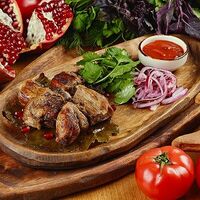 Шашлык из свиной мякоти в Дэда