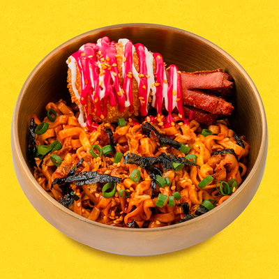 Лапша спайси с корн - догом в Чико по цене 300 ₽