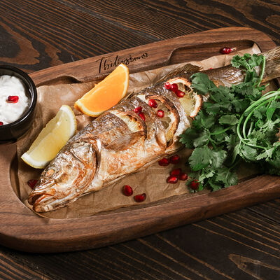 Сибас с соусом цахтон в Тбилиссимо по цене 1650 ₽