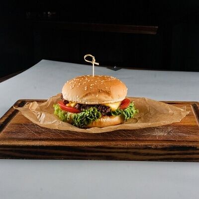 Бургер крабсбургер в Космос по цене 590 ₽