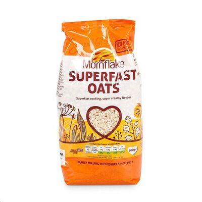 Хлопья овсяные крупные быстрого приготовления, Mornflake, пакет в Азбука Вкуса Экспресс Меню по цене 298 ₽