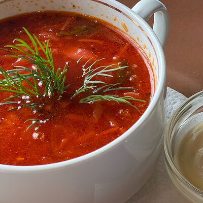 Борщ постный в Арго по цене 250 ₽