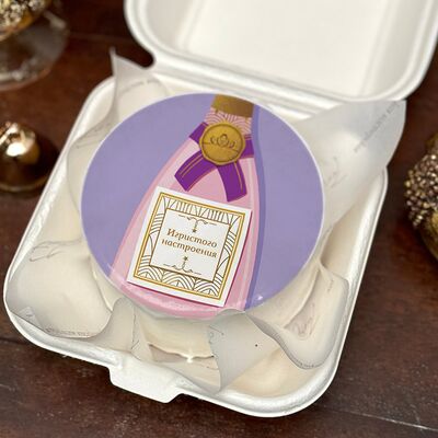 Бенто-торт Шампанское новогоднее в Tort4u по цене 1590 ₽