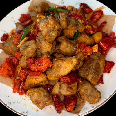 Курица с перцем и орехом в Панда сад по цене 710 ₽