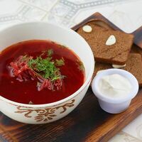 Постный Борщ в Катюша Katyusha