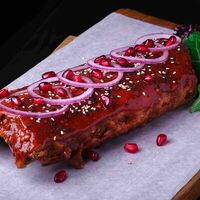 Свиные ребрышки с аджикой в Ели Сацебели