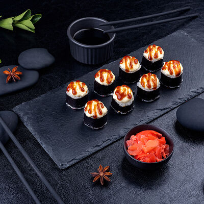 Запечённый мини-ролл Эмаги чиз в Суши даром по цене 219 ₽