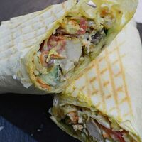 Шаурма из свинины в обычном лаваше в Кафе Мастер Еды