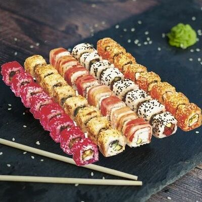 Сет Радуга в Суши фуд по цене 1780 ₽