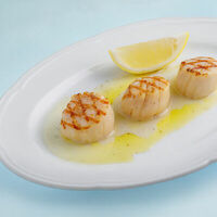 Дальневосточный гребешок на гриле в Терраса