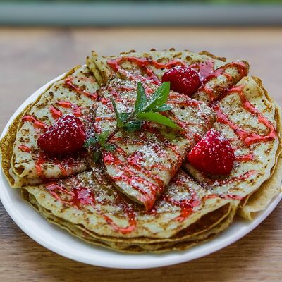 Блинчик со сгущенкой в Пекарня 50 лет СССР по цене 430 ₽