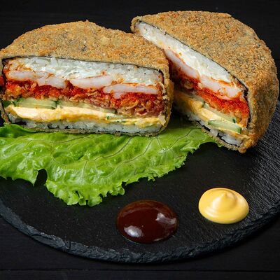 Суши-Бургер с креветкой в Pho ma по цене 1197 ₽