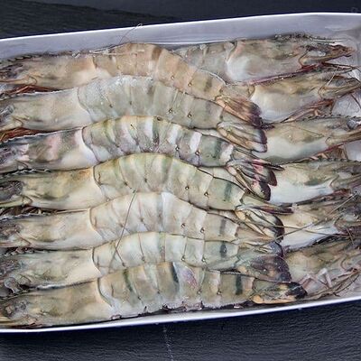 Креветки тигровая 16/20 в Раковарня Красный рак по цене 2712 ₽