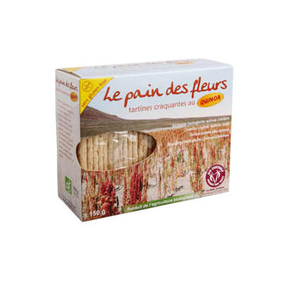 Хлебцы диетические из киноа, Pain des fleurs в Азбука Вкуса Экспресс Меню по цене 512 ₽