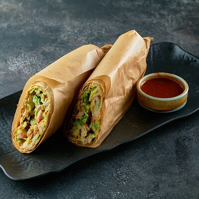 Домашняя шаверма с соусом Сацебели в ЛарисуВаннуХочу по цене 550