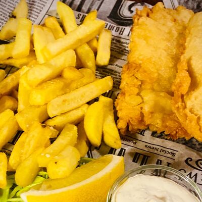 Fish & chips в Tower pub по цене 939 ₽
