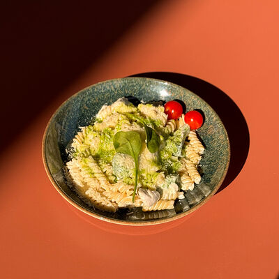 Паста фузили с куриным филе и брокколи в сливочном соусе в Banoffi (Bormio) по цене 780 ₽