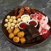 Пивной сет (чесночные гренки, крылышки 