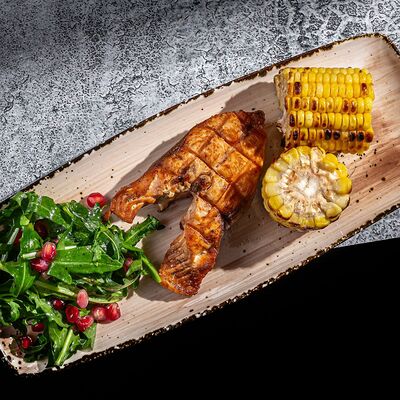 Стейк из горбуши в Дюшес по цене 380